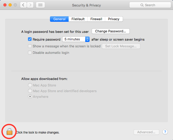 Mac Install | Unlock